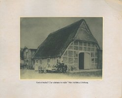 1901 Historische Aufnahme Gastwirtschaft bei der Mühle in Götzberg